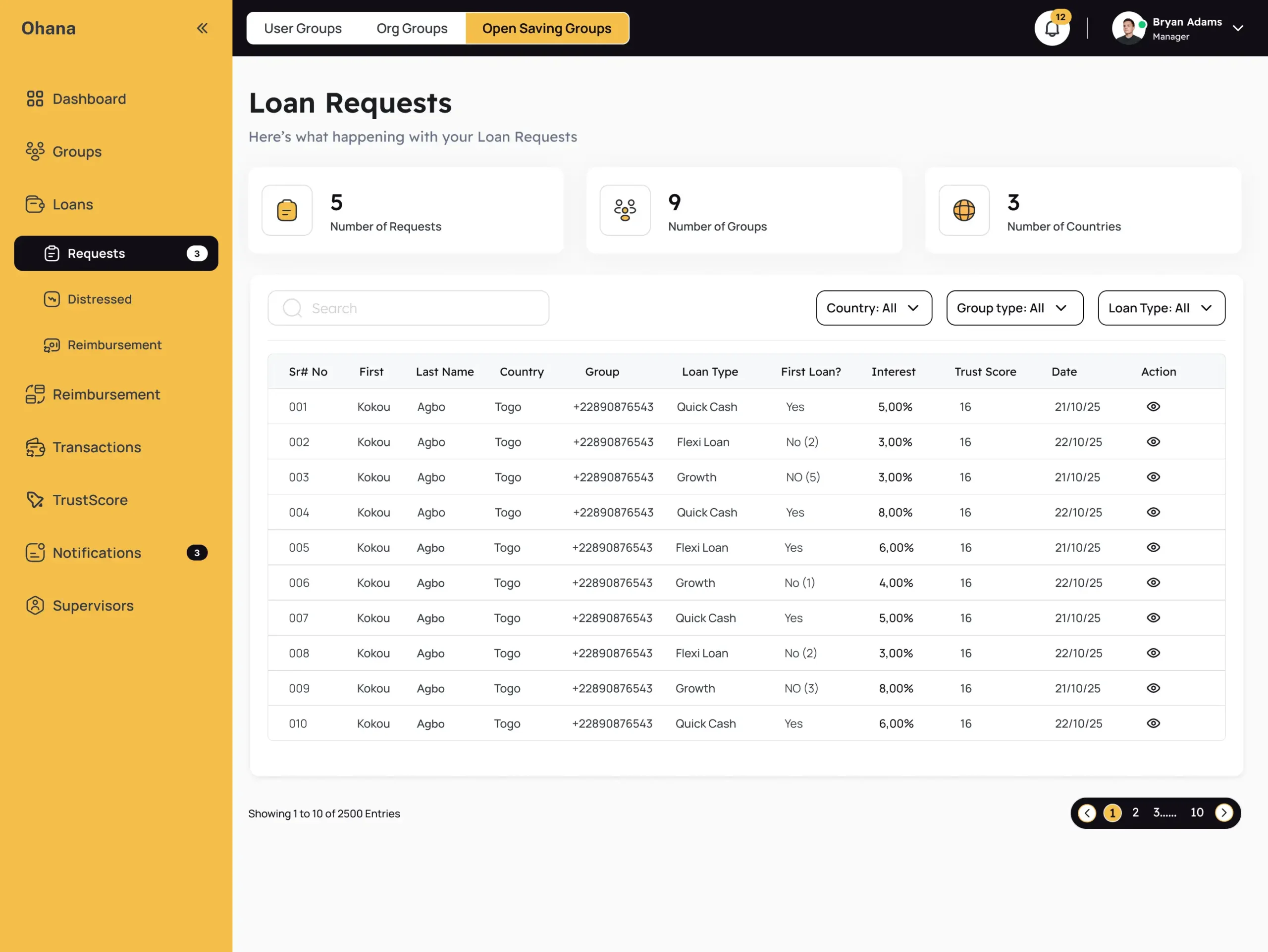 Ohana Open Saving Software