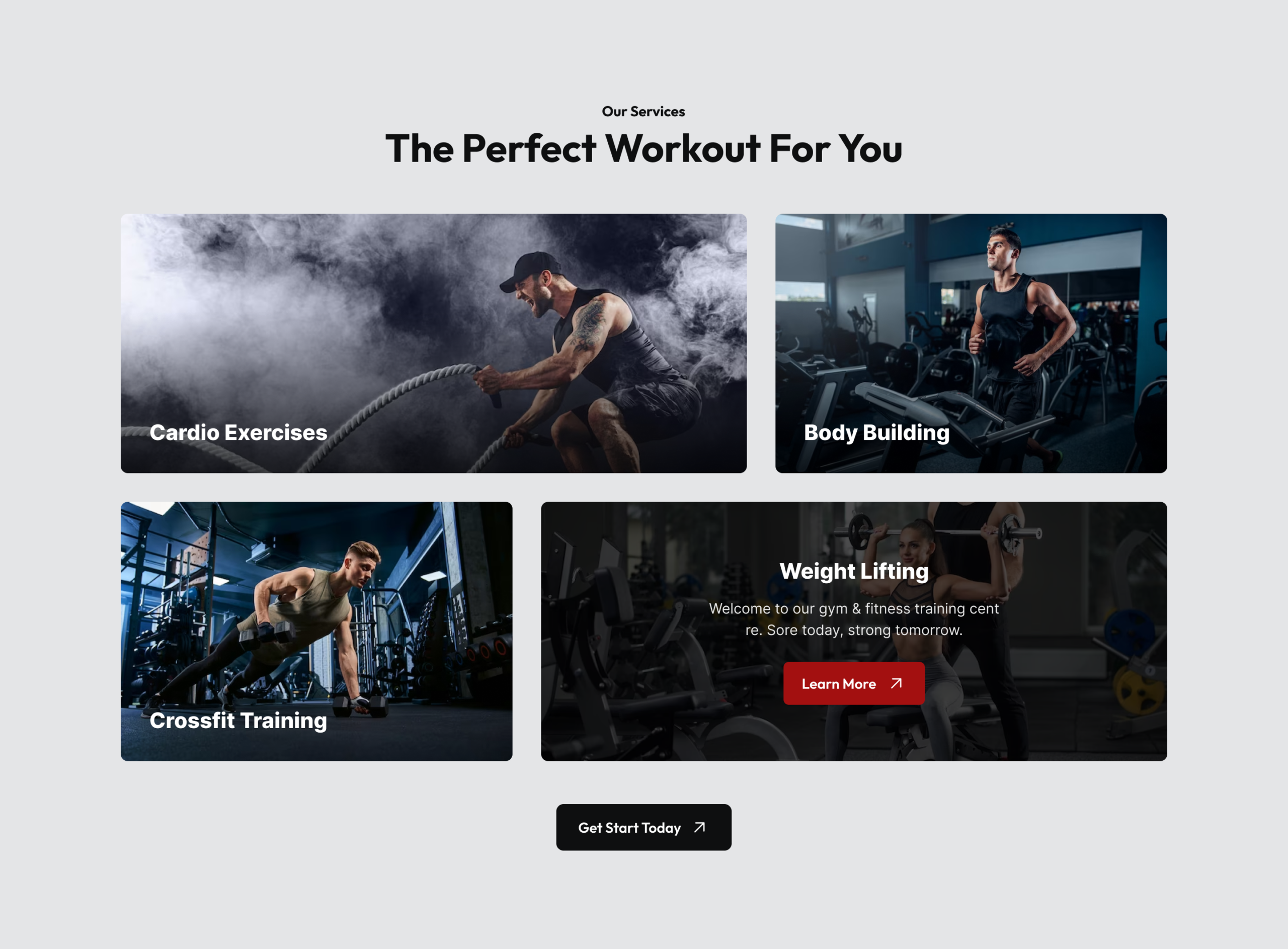 Iron Gym Website