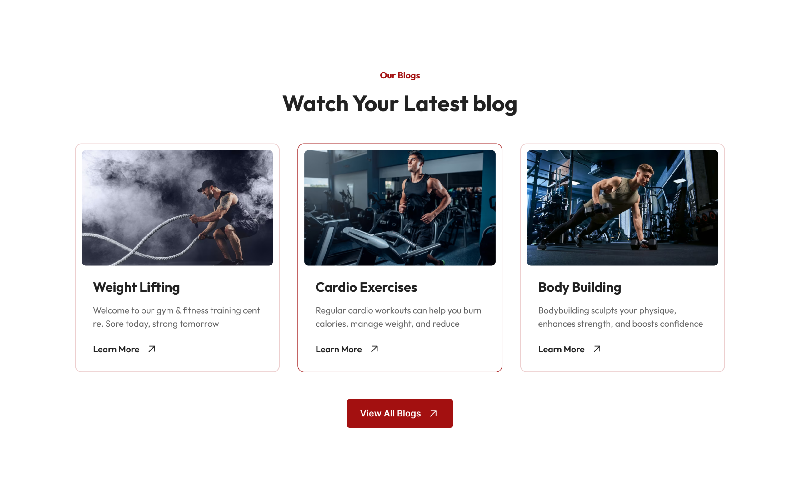 Iron Gym Website